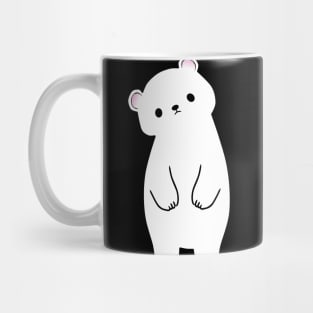 Cute Polar Bear Comic Mug